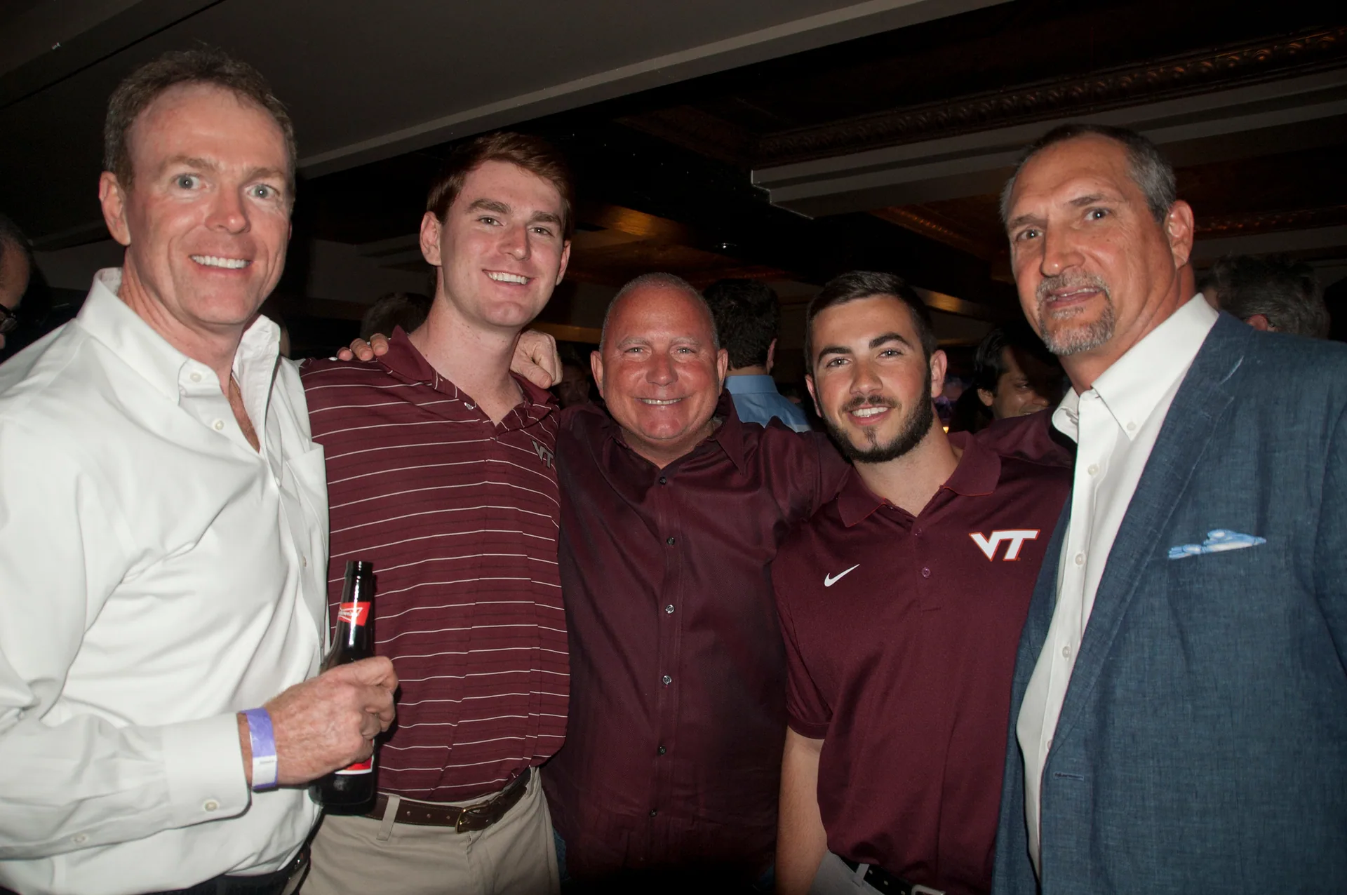 Virginia Tech alumni gathered for a Manhattan Hokies event